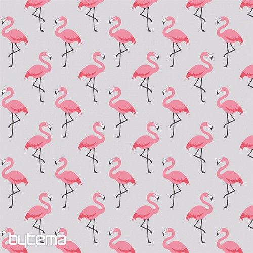 Dekorační látka FLAMINGO gris