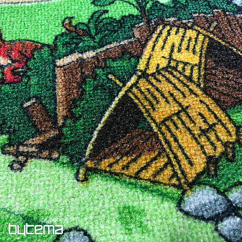 Dětský metrážový koberec DINOSAUŘI