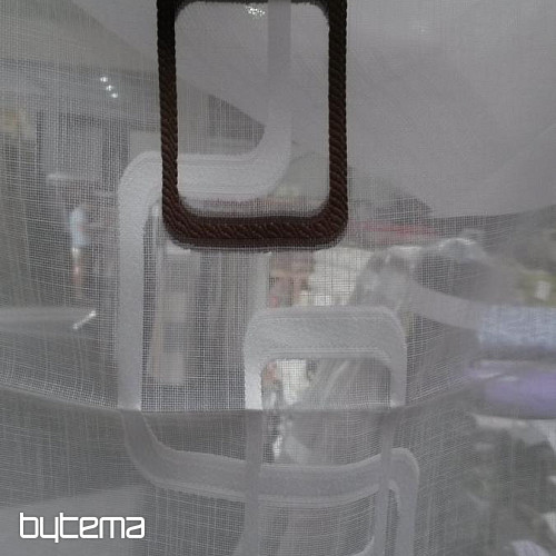 Záclona moderní design