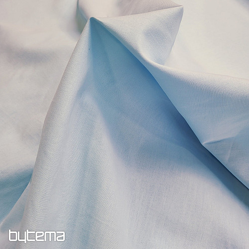 Bavlněná látka UNI světlemodrá