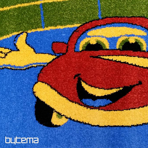 Dětský kusový koberec AUTODRÁHA