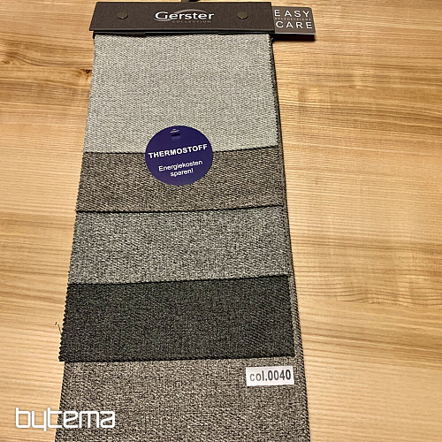 Designová dekorační látka GERSTER DIM OUT 77046/40
