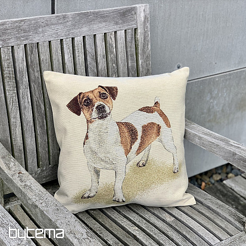 Gobelínový povlak na polštář PES OŘÍŠEK