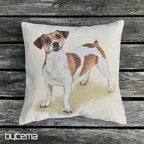 Gobelínový povlak na polštář PES OŘÍŠEK