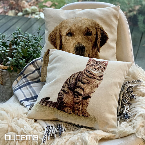 Gobelínový povlak na polštář PES LABRADOR