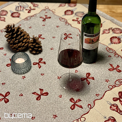 Vánoční gobelínový ubrus NOEL