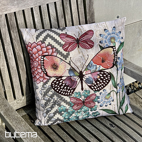 Gobelínový povlak na polštář FEEL BUTTERFLY 1