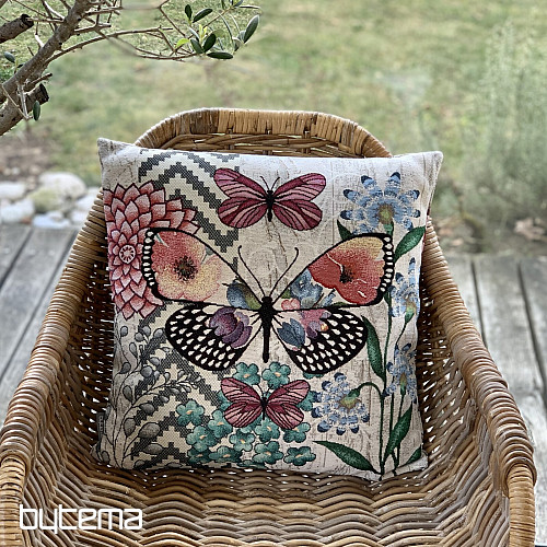 Gobelínový povlak na polštář FEEL BUTTERFLY 1
