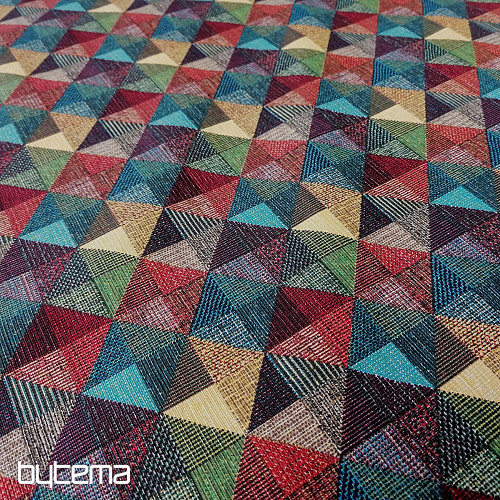 Dekorační látka RUBIK MULTICOLOR