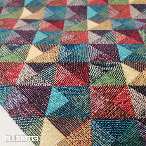 Dekorační látka RUBIK MULTICOLOR