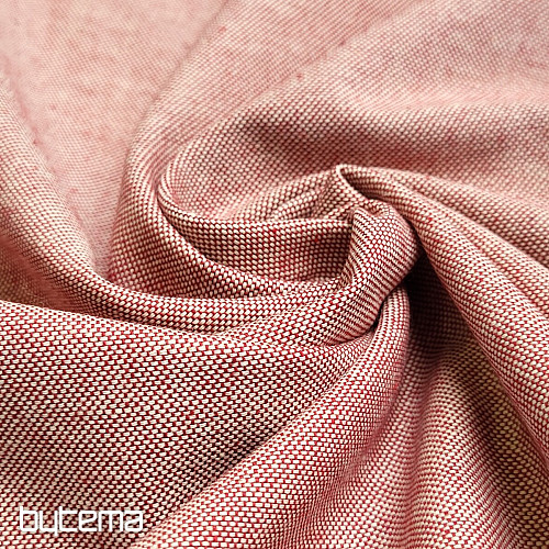 Dekorační látka PASTEL bordo 65