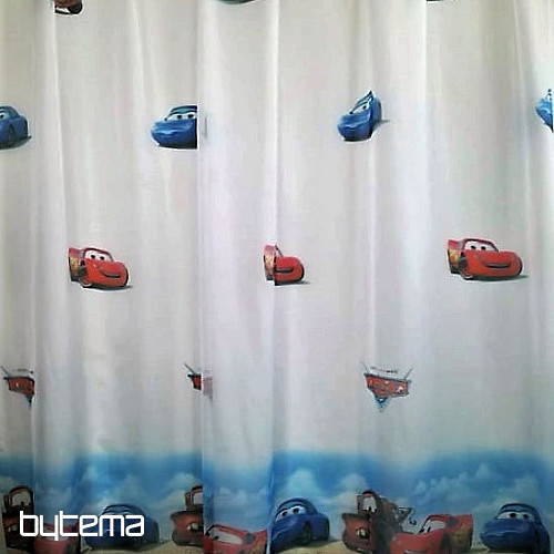 Dětská záclona CARS