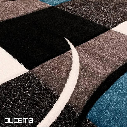 Moderní kusový koberec MOND MERINO tyrkys