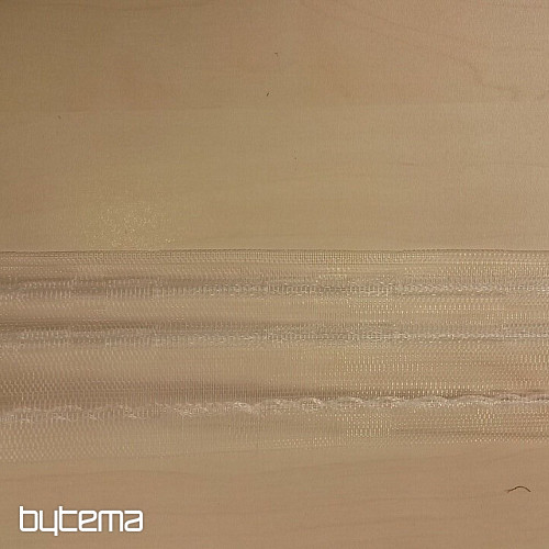 Řasící stuha na záclonu 8 cm, 1:1,5