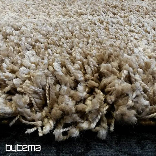 SHAGGY koberec vysoký vlas béžový