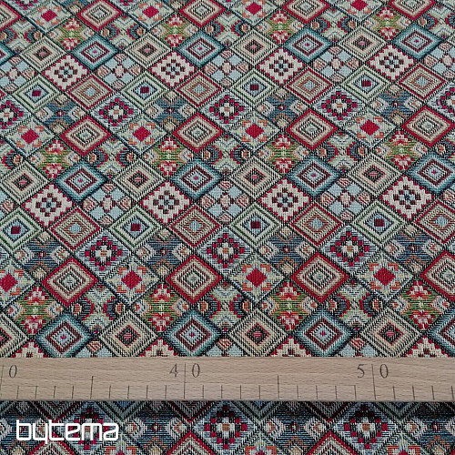 Gobelínová látka AZTEC mini