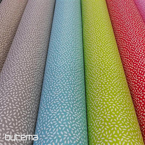 Bavlněná látka STILI rouge červená