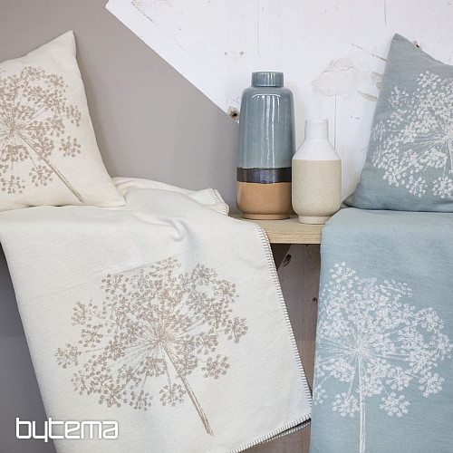 JADE květ povlak na polštář - NATUR