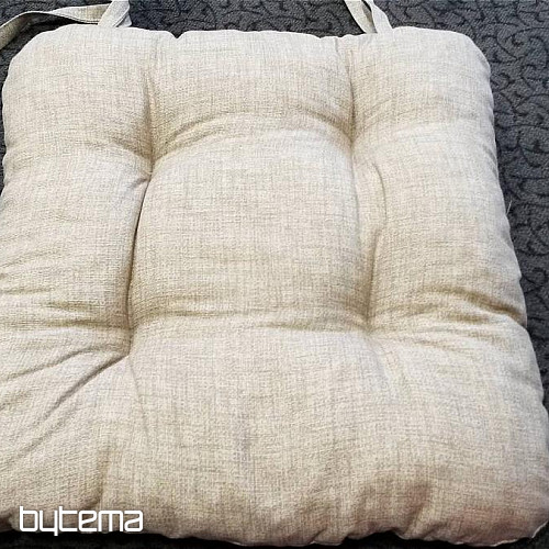 Sedáky na židle EDGAR šedo-béžová 104