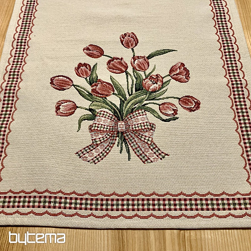 Gobelínové ubrusy a šály TULIPÁNY