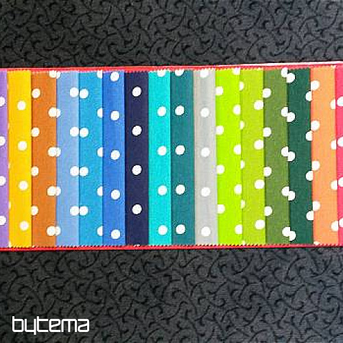 Dekorační látka puntík NEO šedá tm. 802