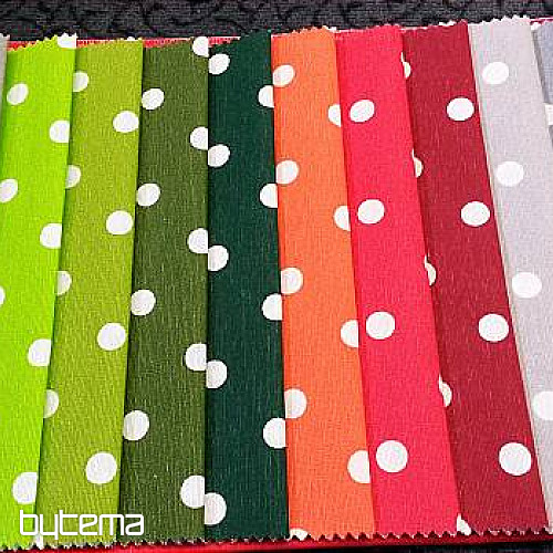 Dekorační látka puntík NEO šedá tm. 802