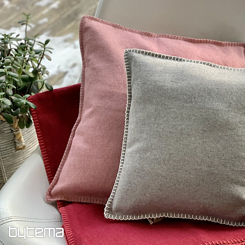 SYLT povlak na polštář - hnědá světlá 93