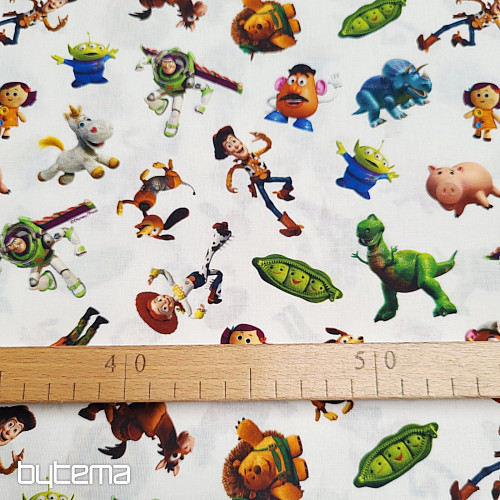 Bavlněná látka TOY STORY