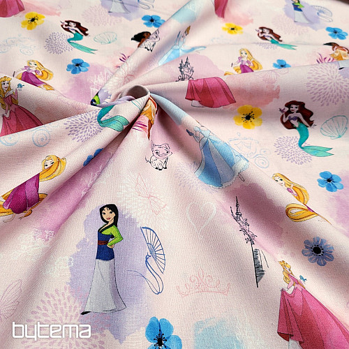Bavlněná látka PRINCEZNY