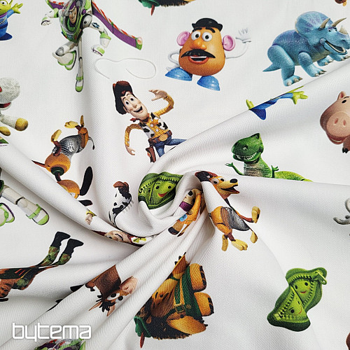 Dětská dekorační látka TOY STORY velké