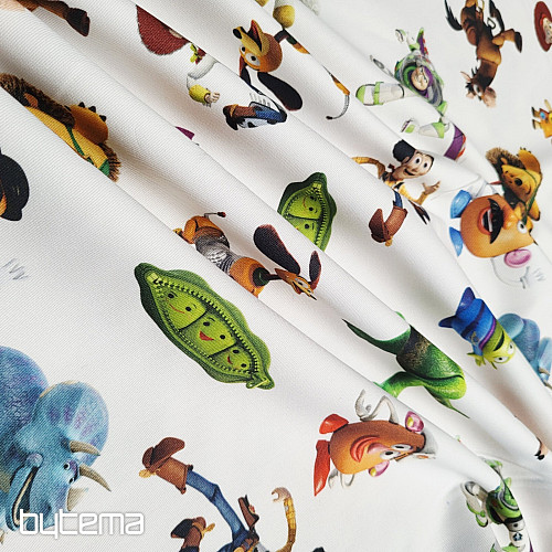 Dětská dekorační látka TOY STORY velké