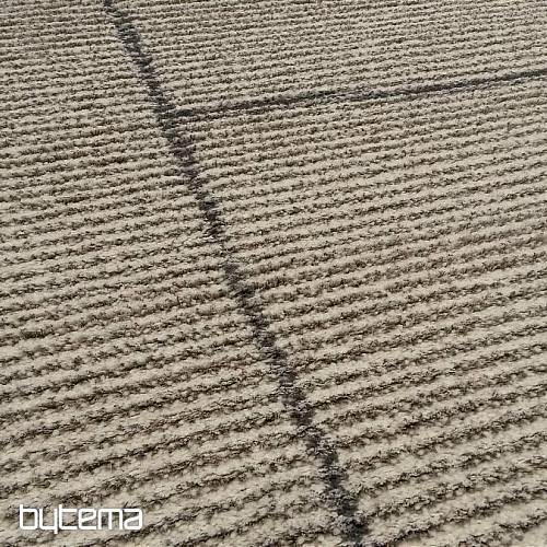 Designový vlněný koberec PERLA geo