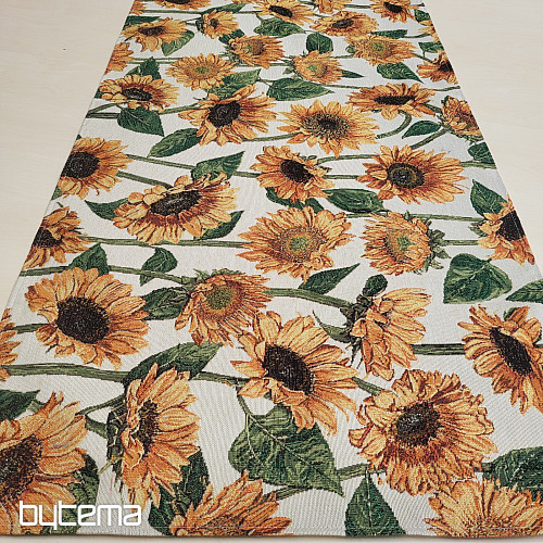 Gobelínový ubrus a šál  SLUNEČNICE