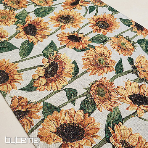 Gobelínový ubrus a šál  SLUNEČNICE