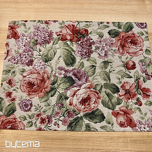 Gobelínový ubrus a šál  VIOLETA