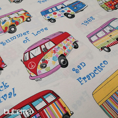 Dekorační látka HIPPIES