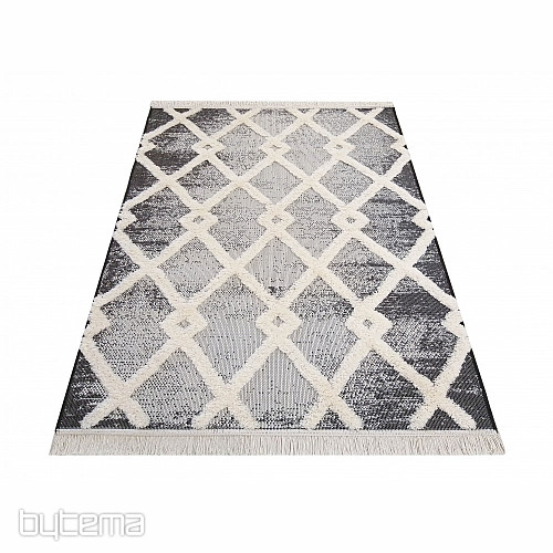 Provázkový koberec DELI 02 tmavě šedý