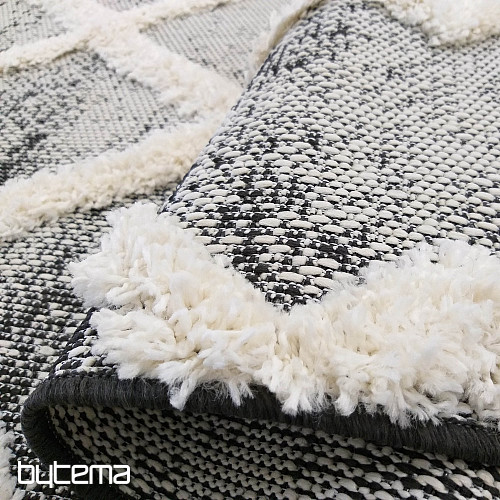 Provázkový koberec DELI 02 tmavě šedý