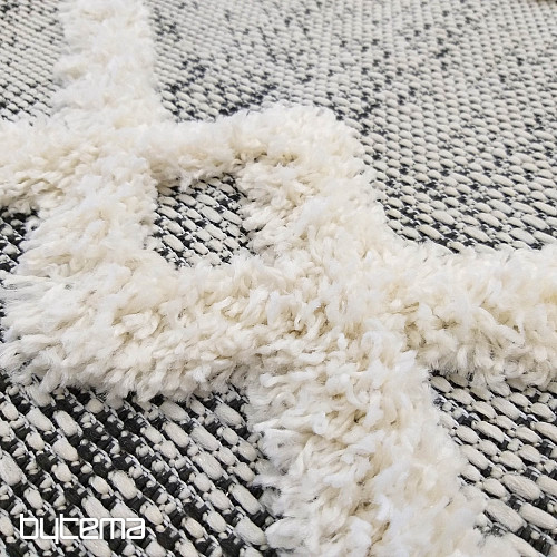 Provázkový koberec DELI 02 tmavě šedý