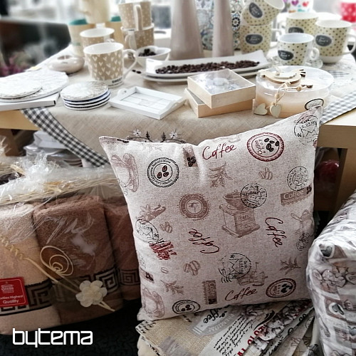 Dekorační látka COFFEE MARON