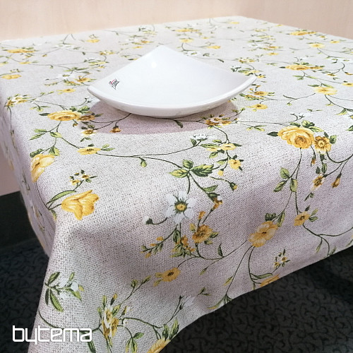 Ubrus RAME ŽLUTÁ
