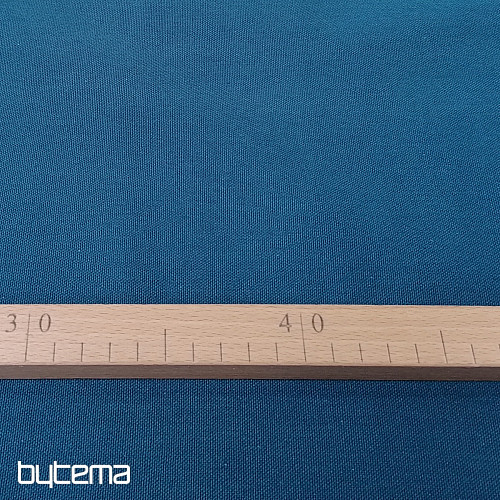 Bavlněná látka UNI PETROLEJOVÁ  hrubá bavlna 220g
