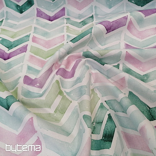 Dekorační látka CIK CAK zelený