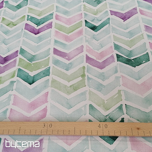 Dekorační látka CIK CAK zelený