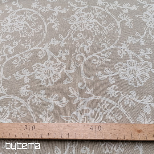 Dekorační látka SACHA KVĚTY