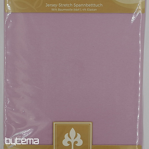 Jersey prostěradlo BAMBOO - BIO COTTON lila