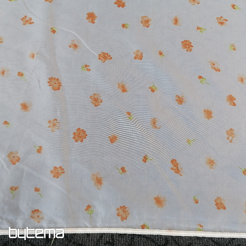 Krátká voálová záclona 80 cm