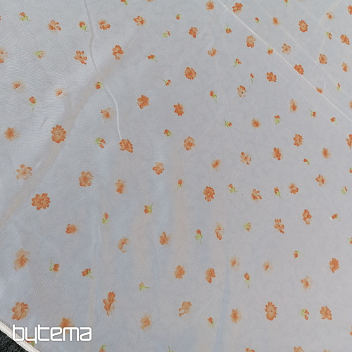 Krátká voálová záclona 80 cm