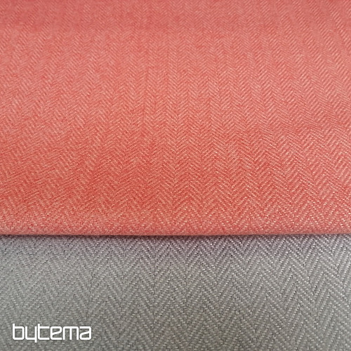 potahová látka JURA CORAL šíře 142 cm