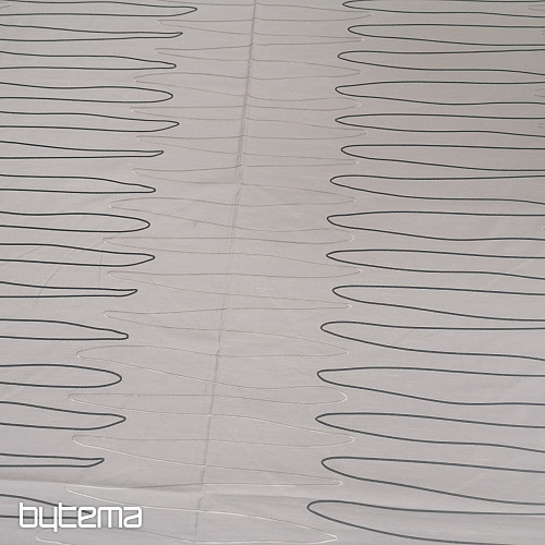 Dekorační látka FORMIA černá